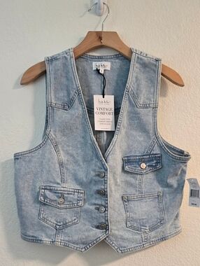 Nicole Miller Denim Vest